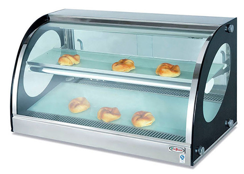 Counter Top Bread Display Cabinet Food Warmer Showcase Electric