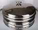 Hydraulic Round Stainless Steel Cookware / Rotating Roll Top Chafing Dish